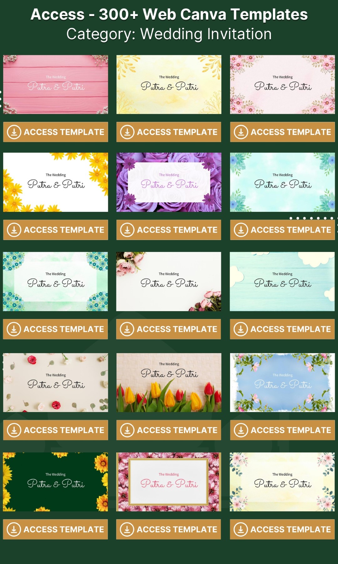 300 Web CANVA Templates - Image 20