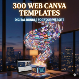 300 Web CANVA Templates